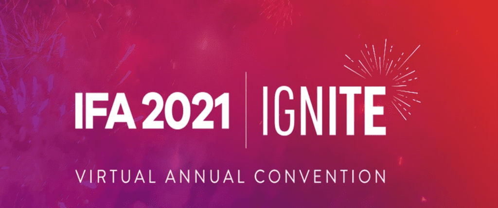 IFA 2021 - Ignite, the Virtual annual conference 